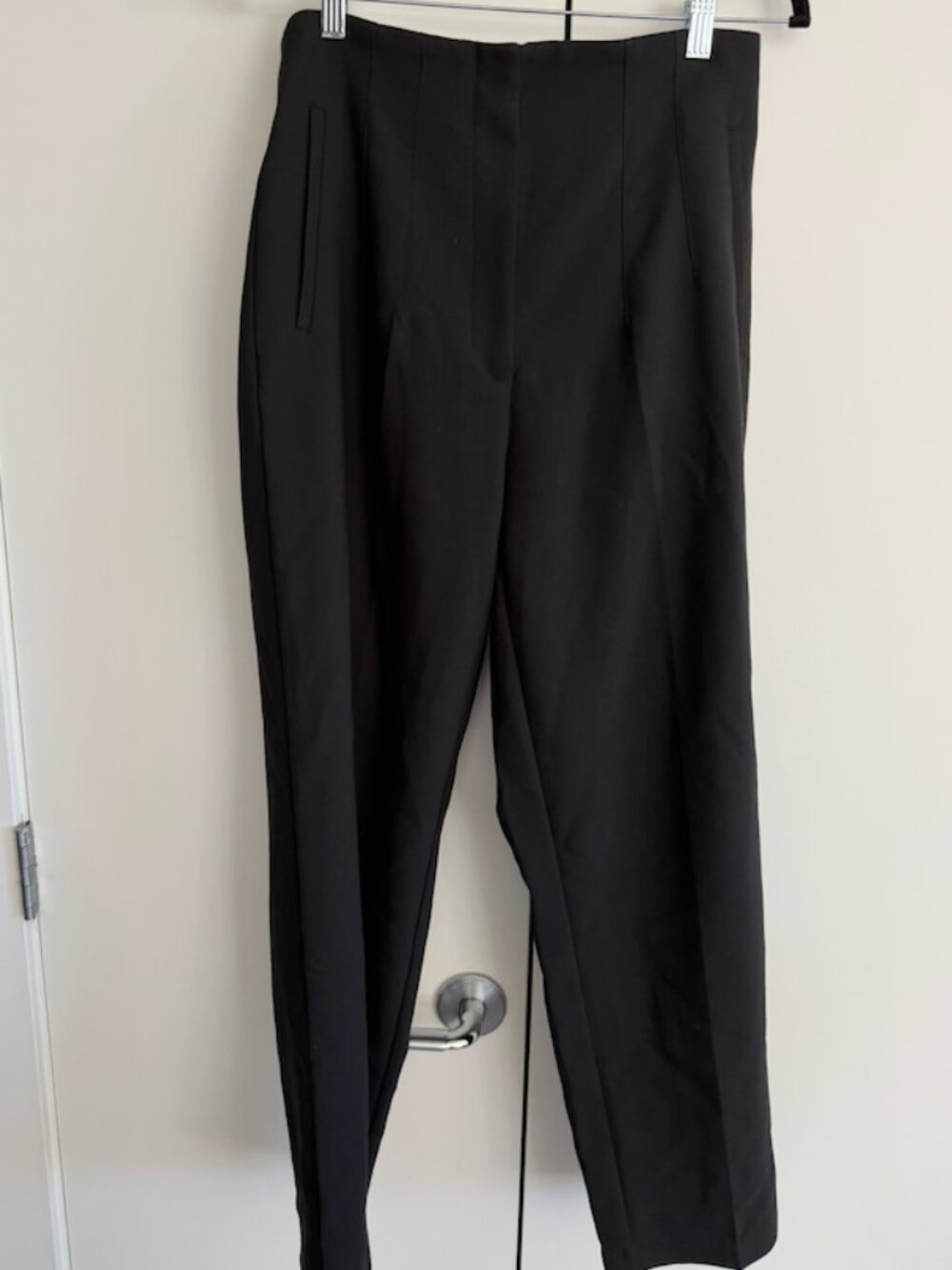Zara Black Tailored Trousers Size Large